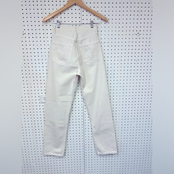 Agolde 90's Pinch Waist in Marshmellow - Picture 4 of 6